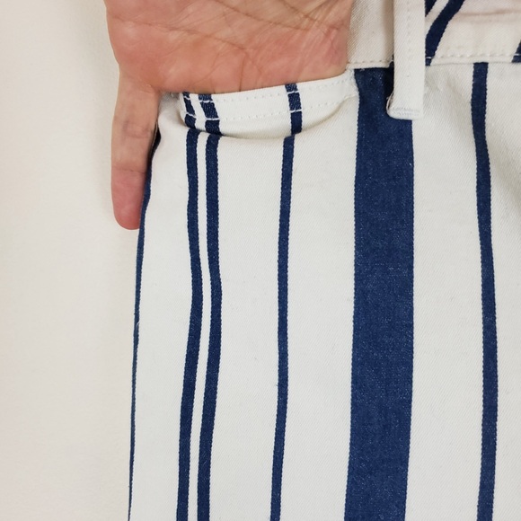 Anthropologie Capitaine Striped Wide Leg Pants - Picture 3 of 10